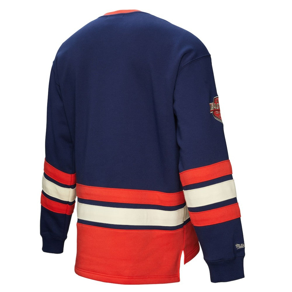 Washington Capitals Heritage Lace-Up Pullover Sweatshirt - Navy - NHL 202660273