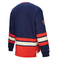 Washington Capitals Heritage Lace-Up Pullover Sweatshirt - Navy - NHL 202660273