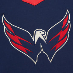 Washington Capitals Heritage Lace-Up Pullover Sweatshirt - Navy - NHL 202660273