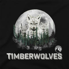 Minnesota Timberwolves Stadium Essentials Youth Mascot T-Shirt Black