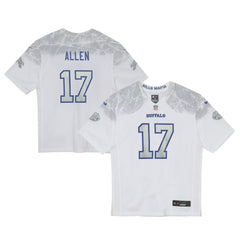 Nike Josh Allen Buffalo Bills Preschool 2025 Rivalries Collection Game Jersey White