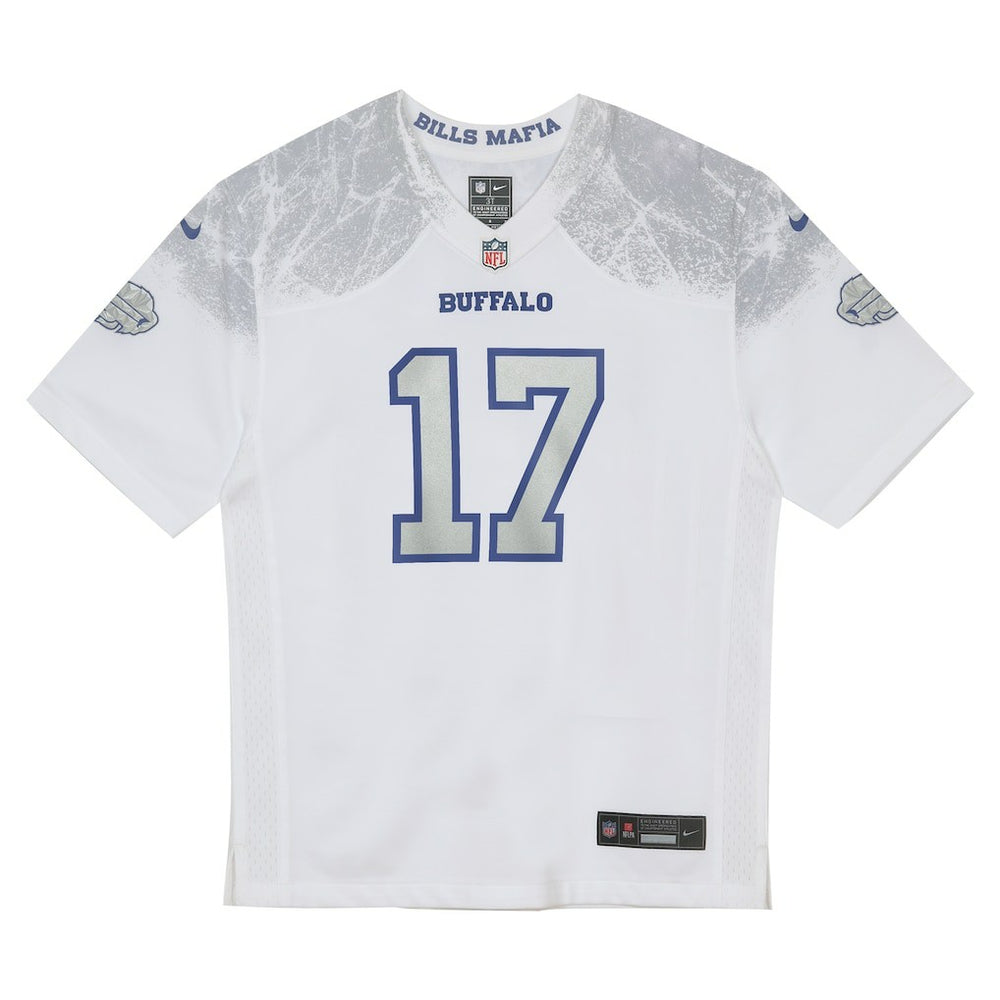Nike Josh Allen Buffalo Bills Preschool 2025 Rivalries Collection Game Jersey White