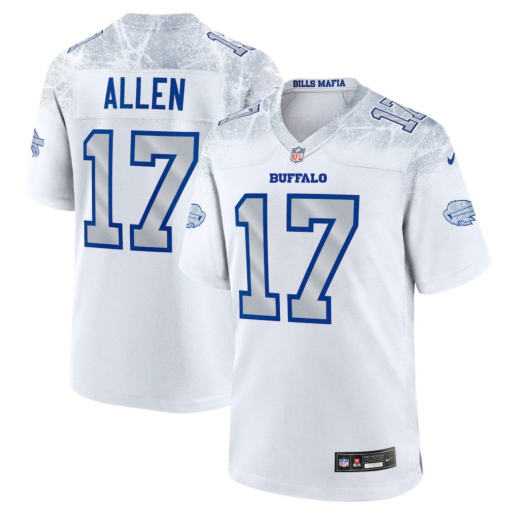 Nike Josh Allen Buffalo Bills 2025 Rivalries Collection Game Jersey White