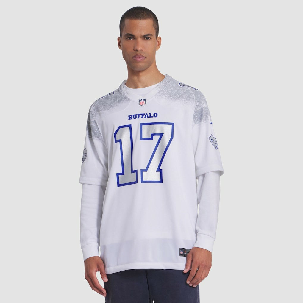 Nike Josh Allen Buffalo Bills 2025 Rivalries Collection Game Jersey White