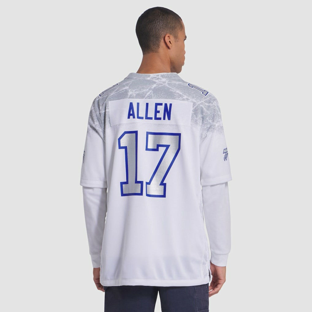 Nike Josh Allen Buffalo Bills 2025 Rivalries Collection Game Jersey White