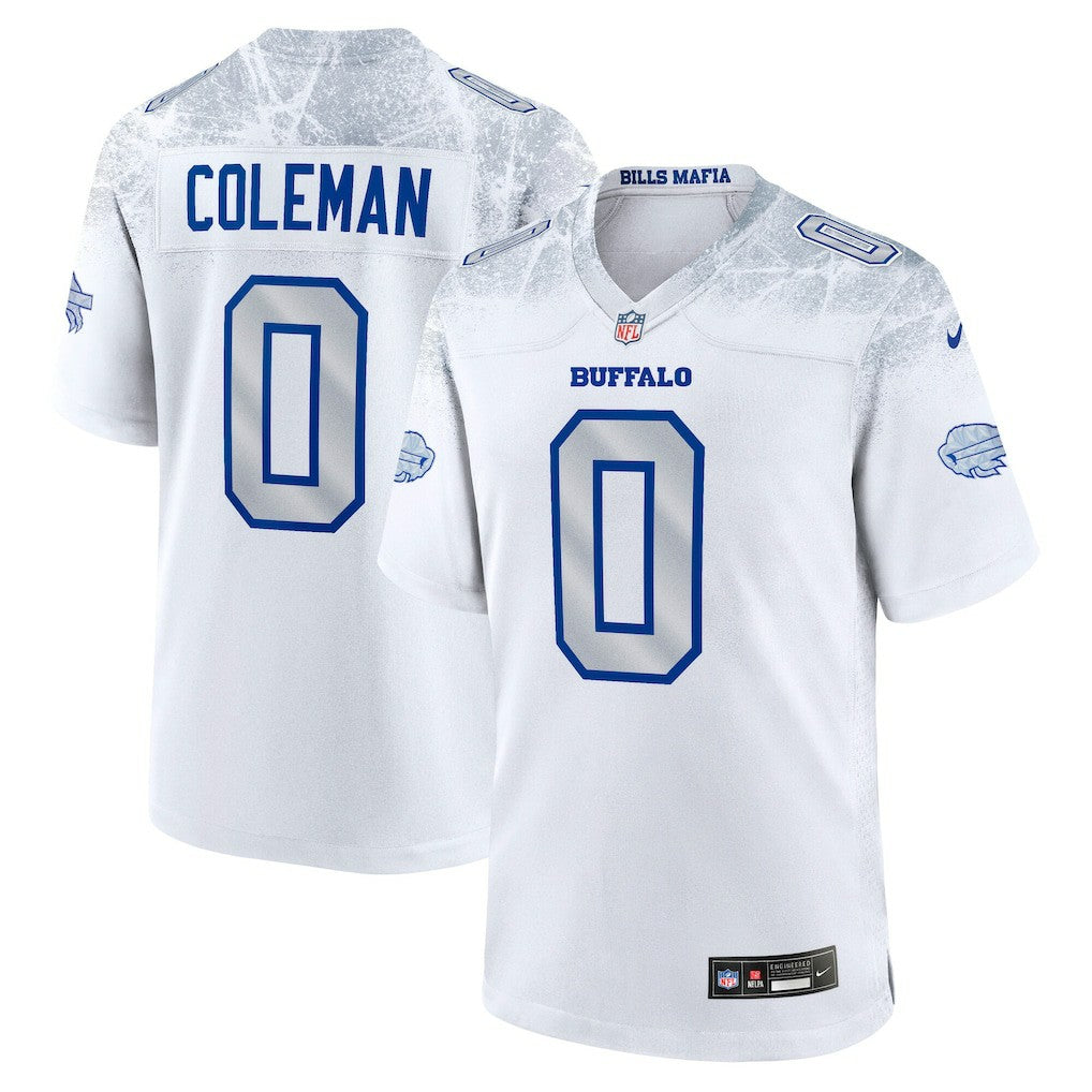 Nike Keon Coleman Buffalo Bills 2025 Rivalries Collection Game Jersey White