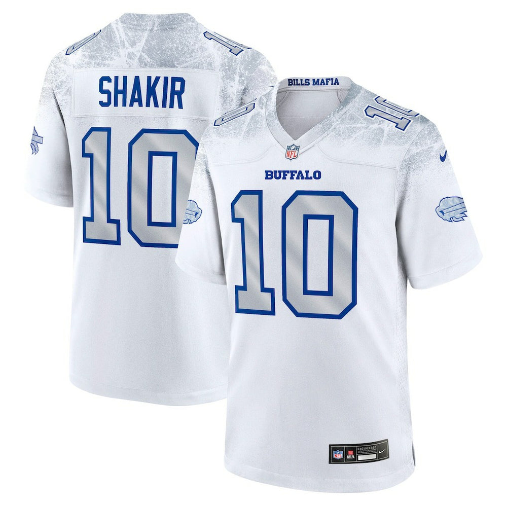 Nike Khalil Shakir Buffalo Bills 2025 Rivalries Collection Game Jersey White