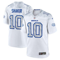 Nike Khalil Shakir Buffalo Bills 2025 Rivalries Collection Game Jersey White