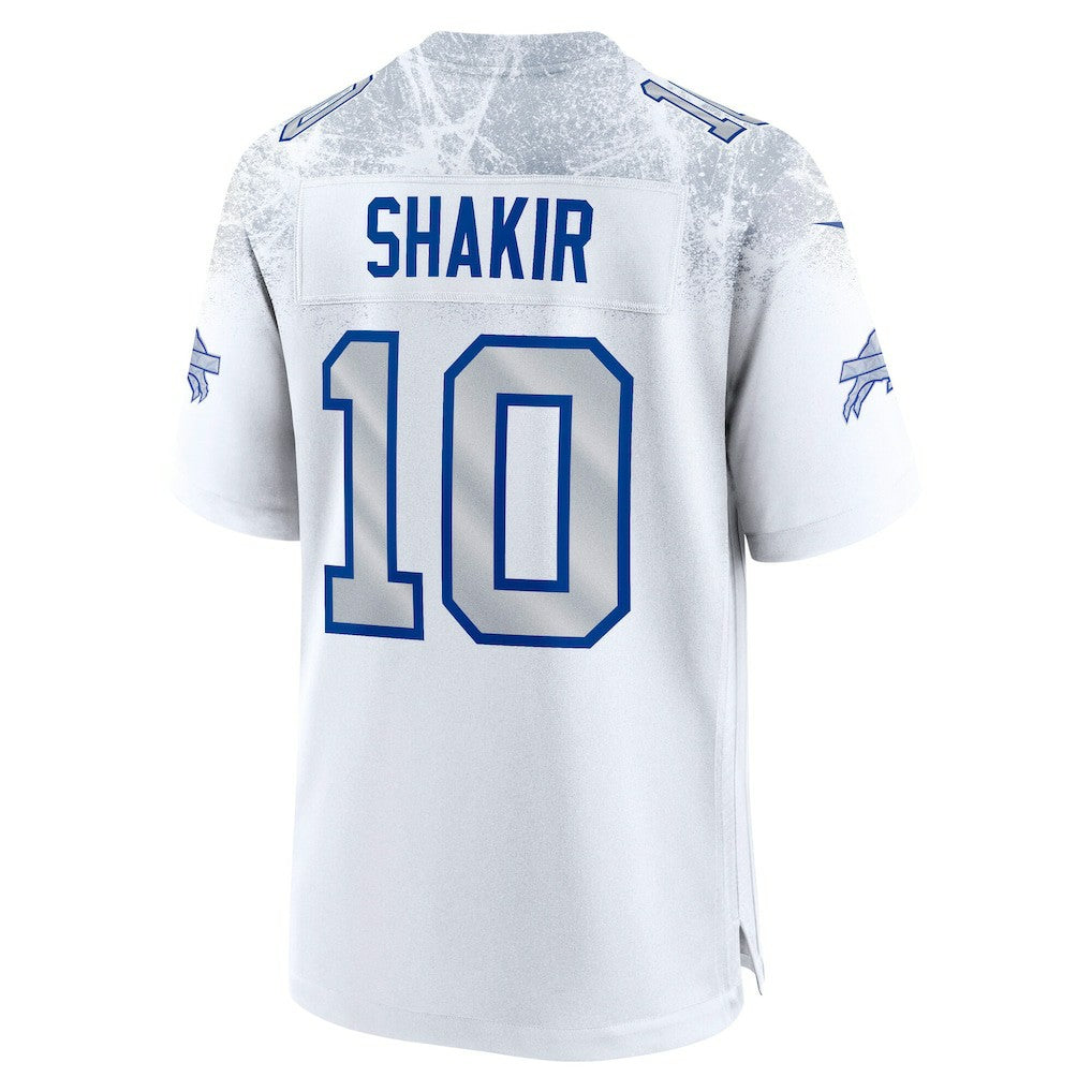 Nike Khalil Shakir Buffalo Bills 2025 Rivalries Collection Game Jersey White