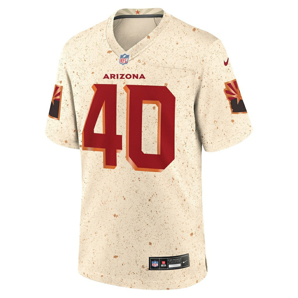 Nike Pat Tillman Arizona Cardinals 2025 Rivalries Collection Retired Player Game Jersey Natural