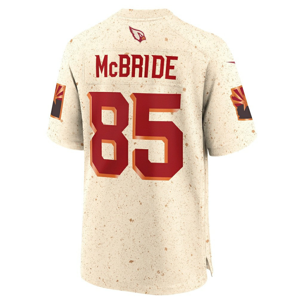 Nike Trey McBride Arizona Cardinals 2025 Rivalries Collection Game Jersey Natural