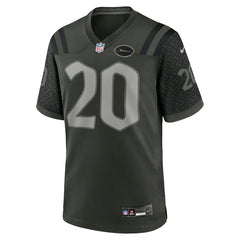 Nike Breece Hall New York Jets 2025 Rivalries Collection Game Jersey Gotham Green