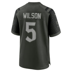 Nike Garrett Wilson New York Jets 2025 Rivalries Collection Game Jersey Gotham Green