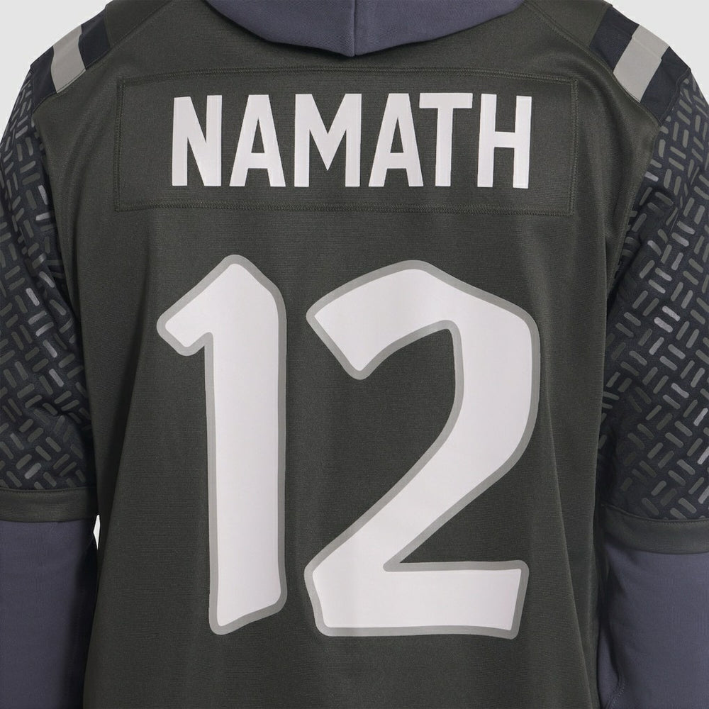 Nike Joe Namath New York Jets 2025 Rivalries Collection Retired Player Game Jersey Gotham Green