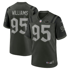 Nike Quinnen Williams New York Jets 2025 Rivalries Collection Game Jersey Gotham Green