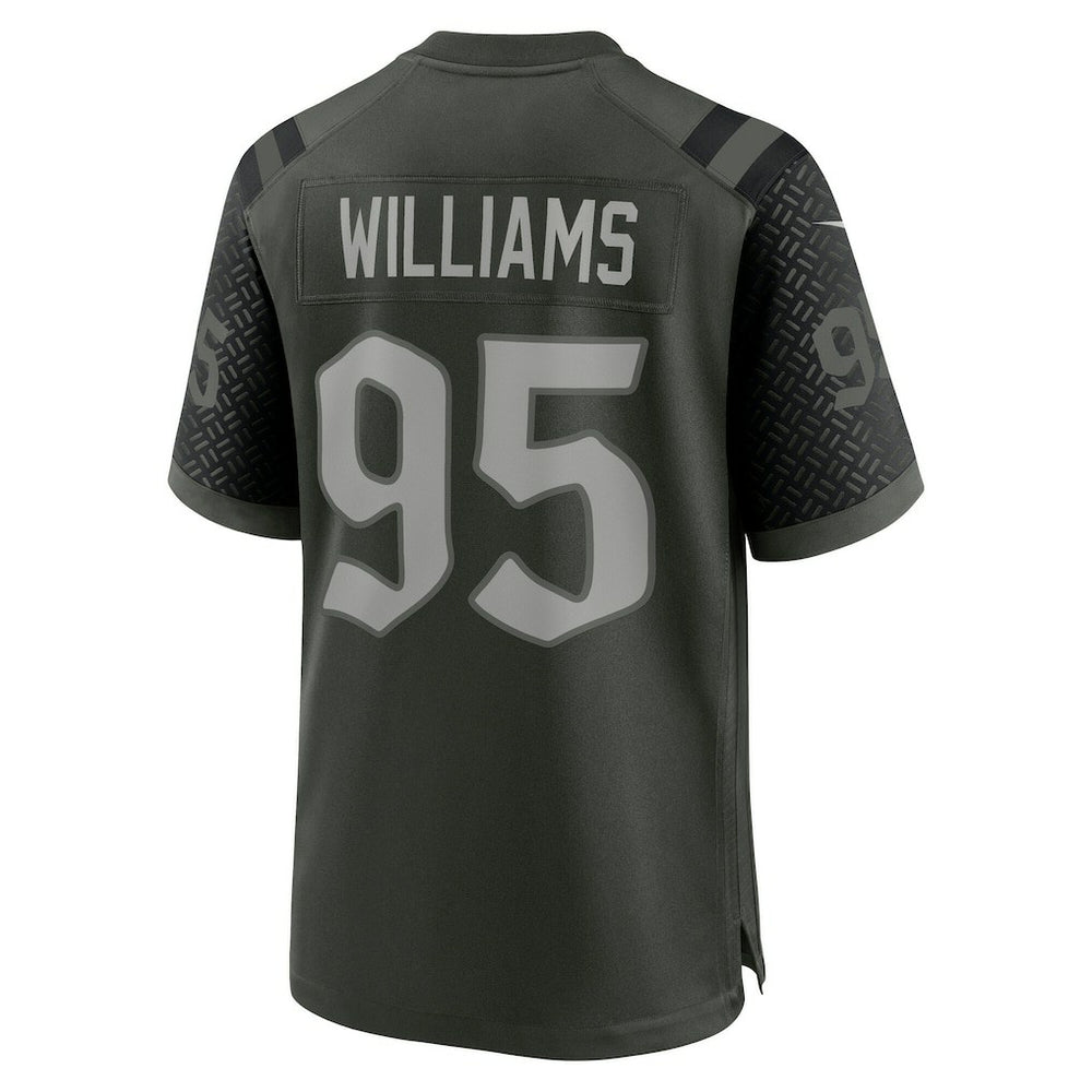 Nike Quinnen Williams New York Jets 2025 Rivalries Collection Game Jersey Gotham Green