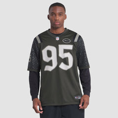 Nike Quinnen Williams New York Jets 2025 Rivalries Collection Game Jersey Gotham Green