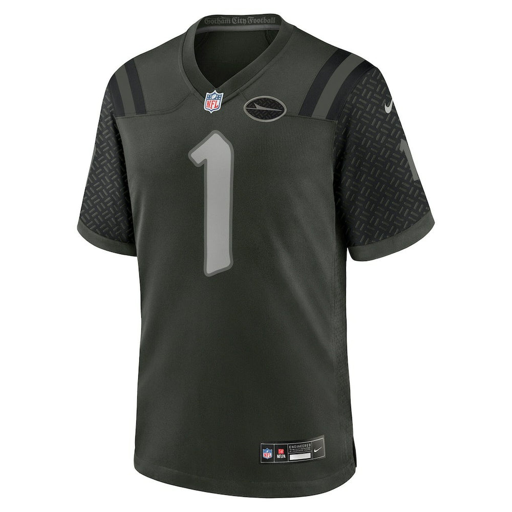 Nike Ahmad Sauce Gardner New York Jets 2025 Rivalries Collection Game Jersey Gotham Green