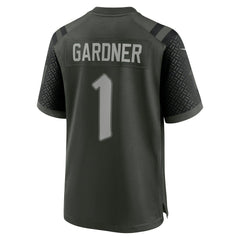 Nike Ahmad Sauce Gardner New York Jets 2025 Rivalries Collection Game Jersey Gotham Green