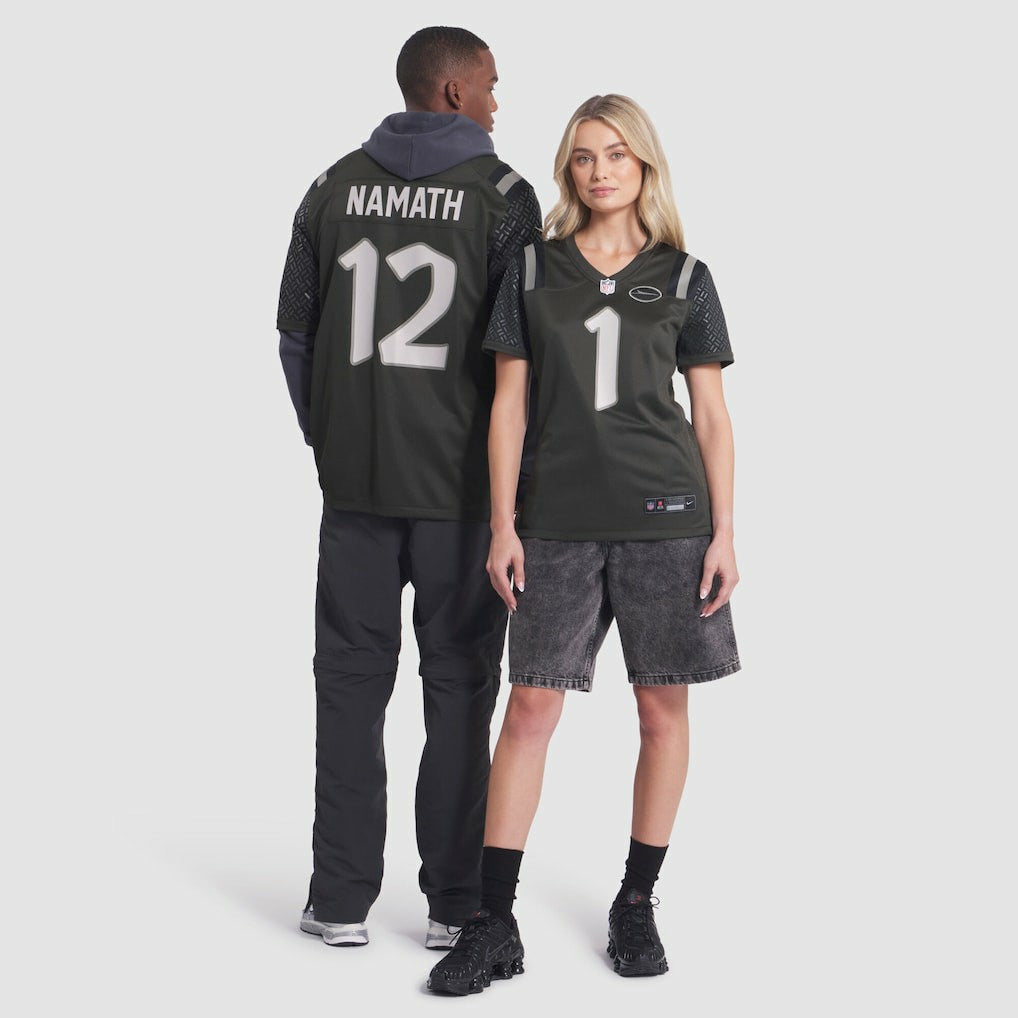 Nike Ahmad Sauce Gardner New York Jets 2025 Rivalries Collection Game Jersey Gotham Green