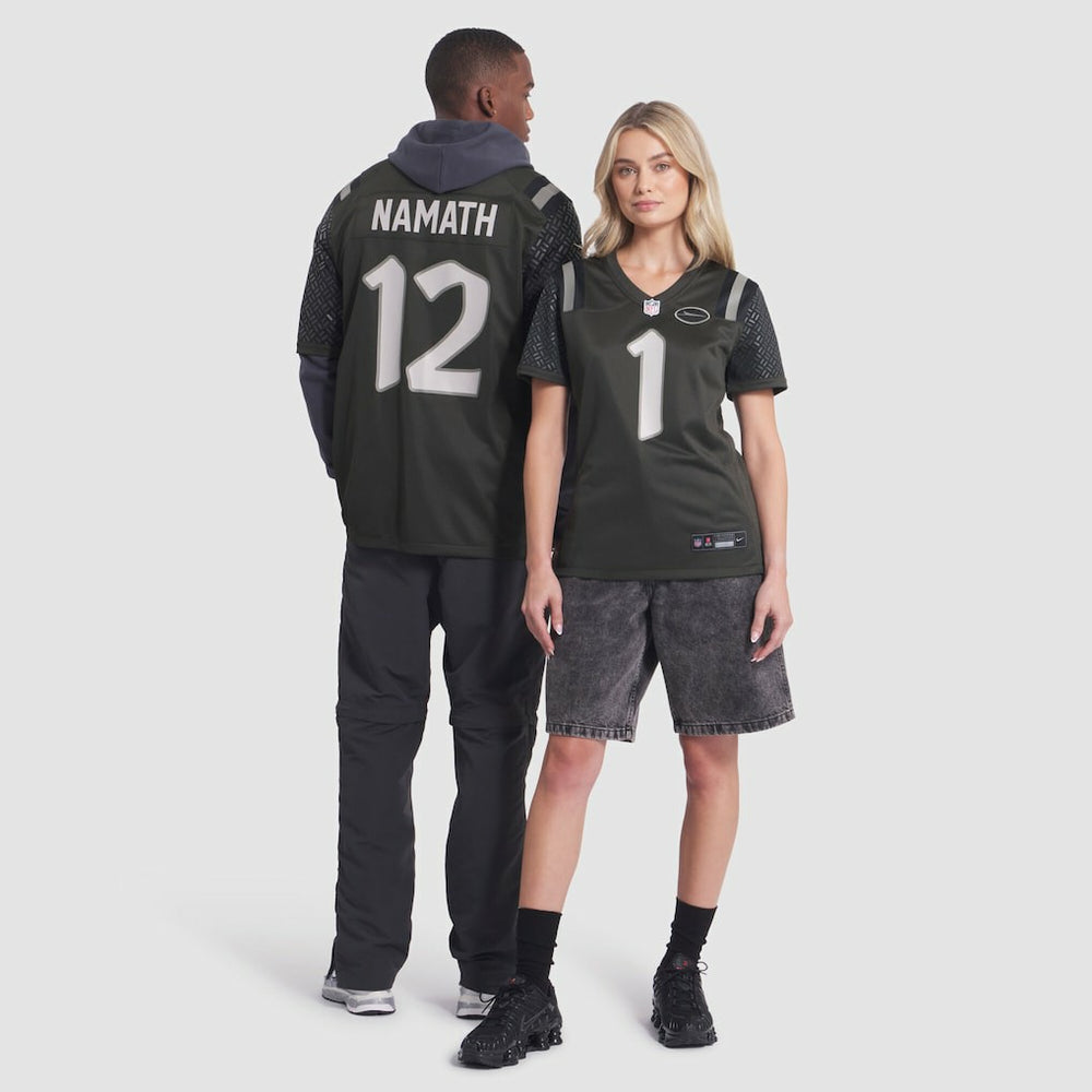 Nike Ahmad Sauce Gardner New York Jets 2025 Rivalries Collection Game Jersey Gotham Green