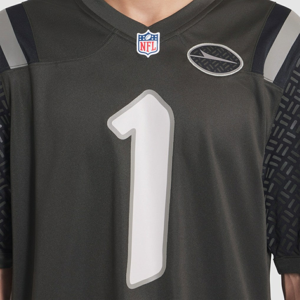 Nike Ahmad Sauce Gardner New York Jets 2025 Rivalries Collection Game Jersey Gotham Green