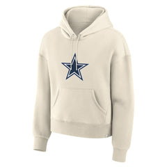Fanatics Dallas Cowboys Women's Dove Legacy Pullover Hoodie Cream