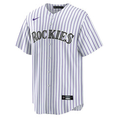 Ezequiel Tovar Colorado Rockies Nike Home Replica Jersey - White - Nike Lifestyle