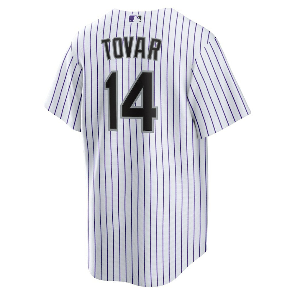 Ezequiel Tovar Colorado Rockies Nike Home Replica Jersey - White - Nike Lifestyle
