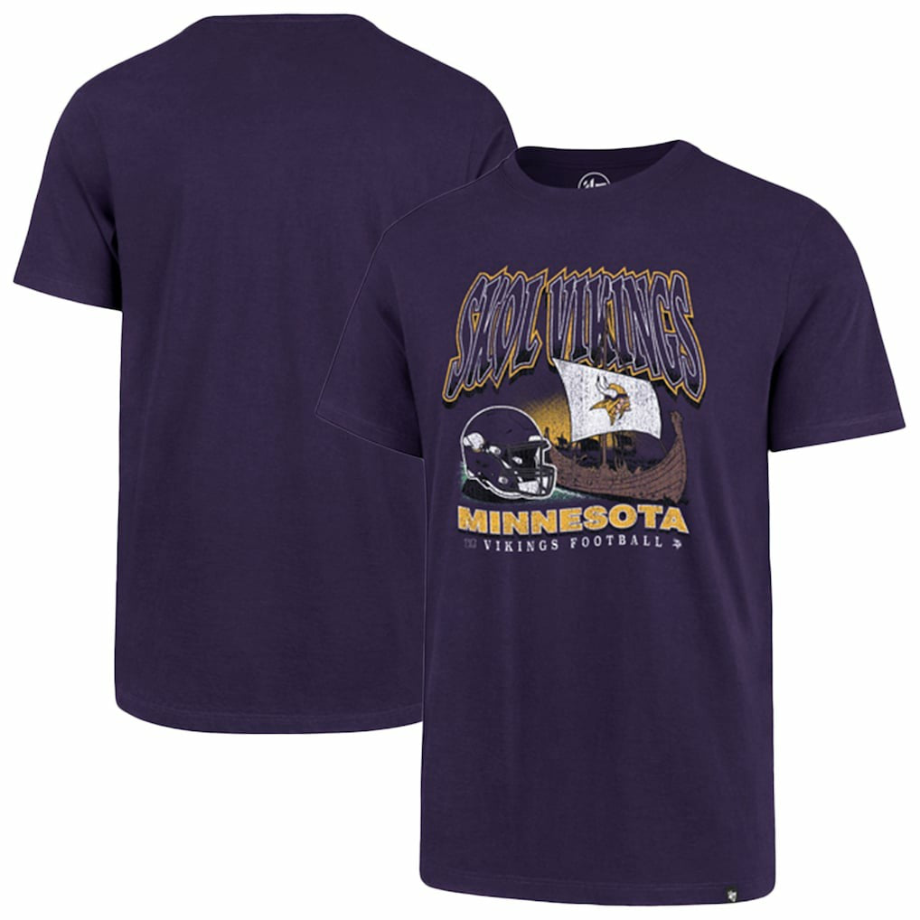 47 brand Minnesota Vikings '47 Regional Super Rival T-Shirt Purple