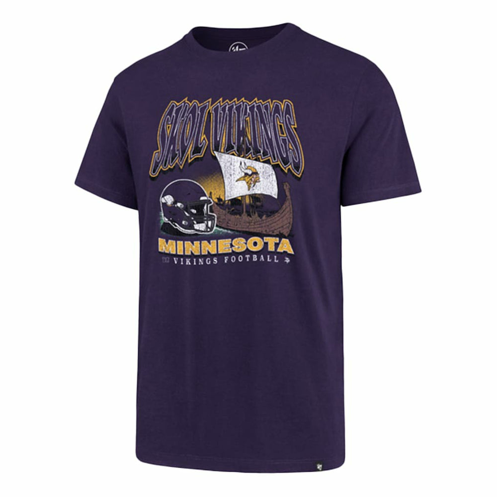 47 brand Minnesota Vikings '47 Regional Super Rival T-Shirt Purple
