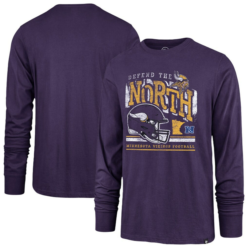 47 brand Minnesota Vikings '47 Regional Super Rival Long Sleeve T-Shirt Purple