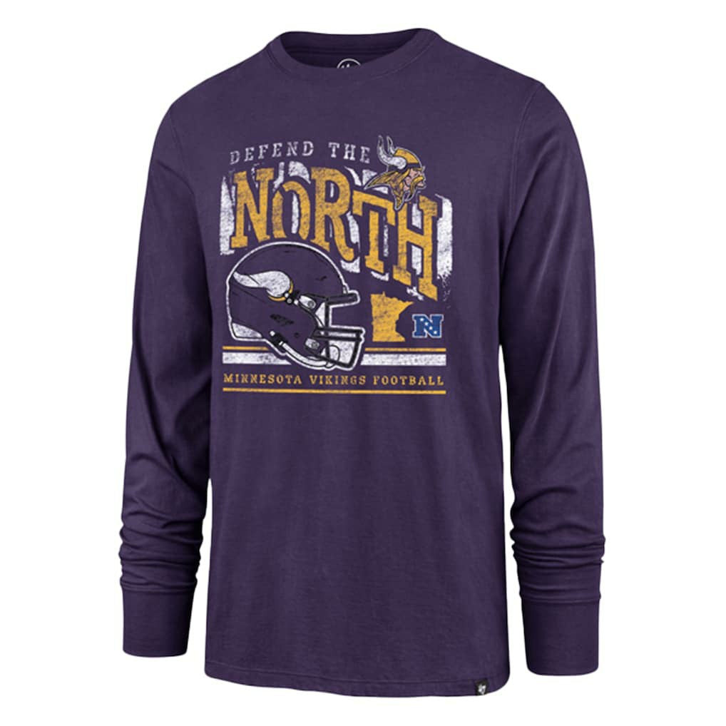 47 brand Minnesota Vikings '47 Regional Super Rival Long Sleeve T-Shirt Purple