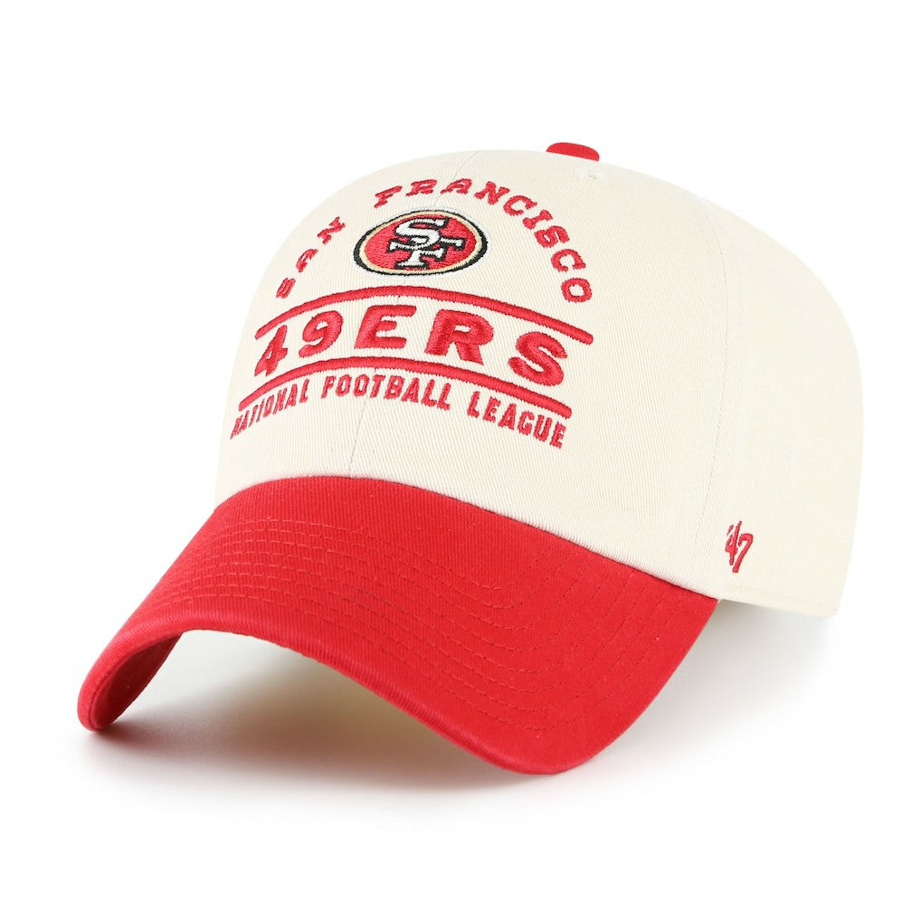 47 brand San Francisco 49ers '47 Windham Clean Up Adjustable Hat Natural