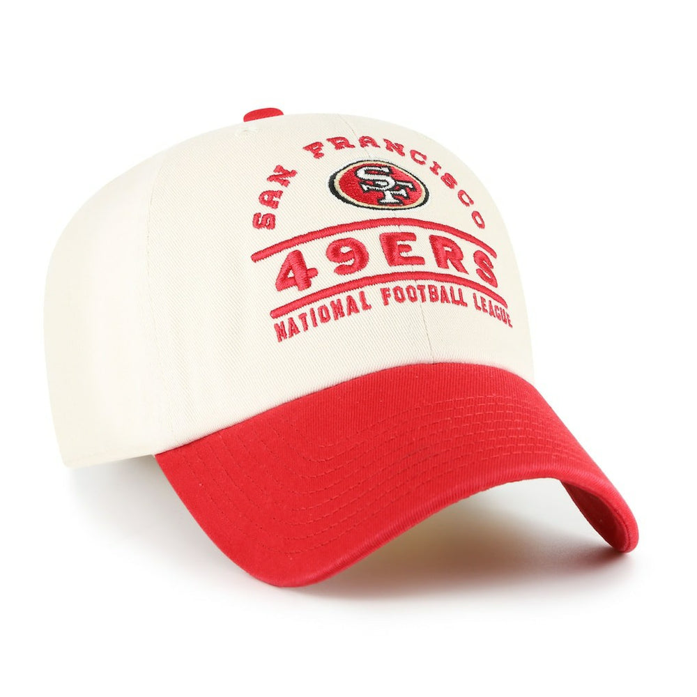 47 brand San Francisco 49ers '47 Windham Clean Up Adjustable Hat Natural