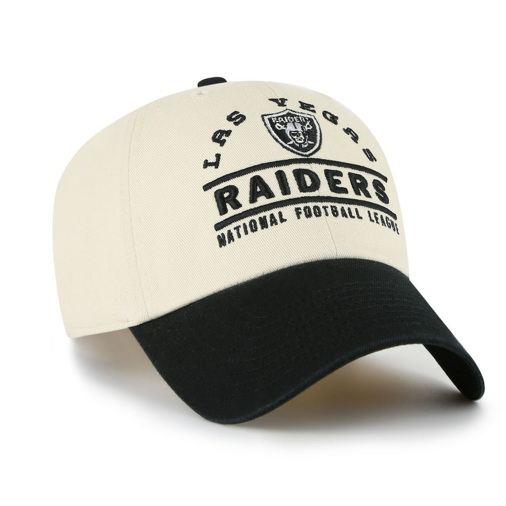 47 brand Las Vegas Raiders '47 Windham Clean Up Adjustable Hat Natural