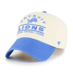 47 brand Detroit Lions '47 Windham Clean Up Adjustable Hat Natural