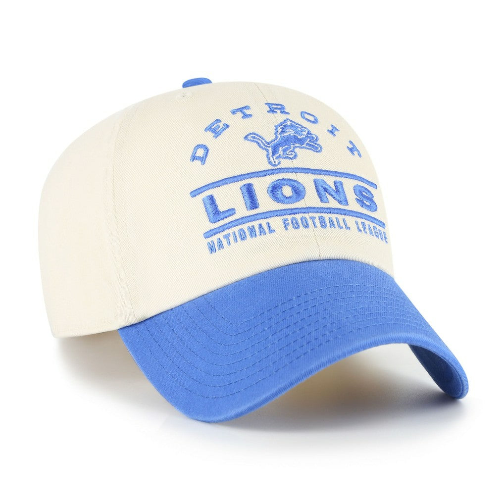 47 brand Detroit Lions '47 Windham Clean Up Adjustable Hat Natural