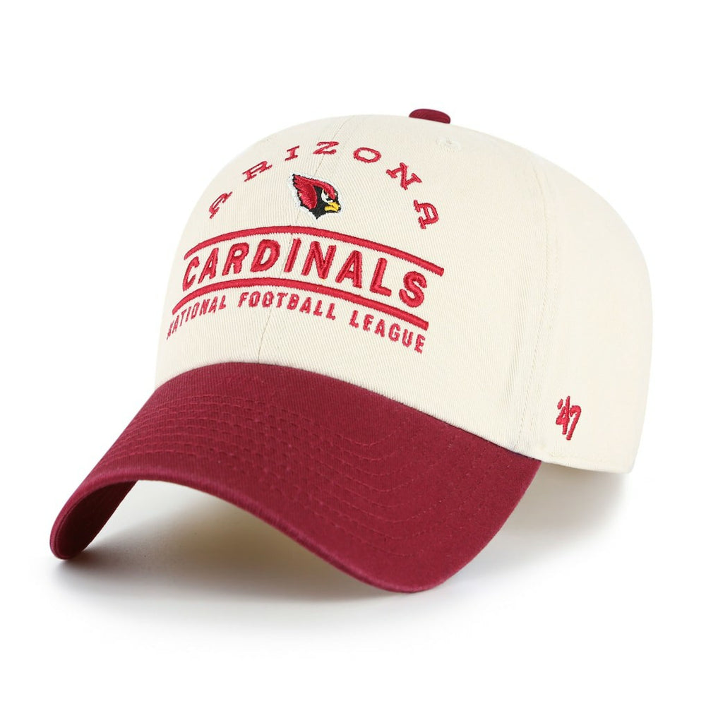47 brand Arizona Cardinals '47 Windham Clean Up Adjustable Hat Natural