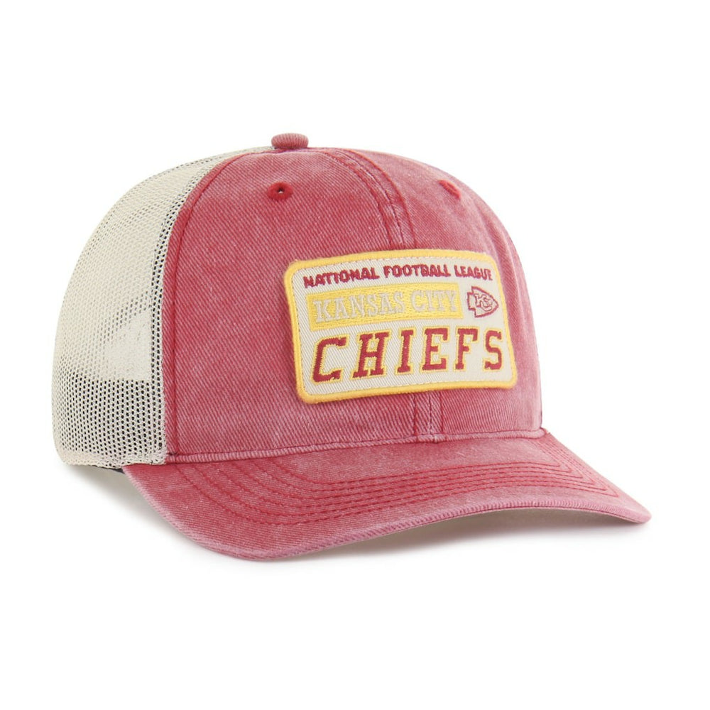47 brand Kansas City Chiefs '47 Canteen Relaxed Trucker Adjustable Hat Red