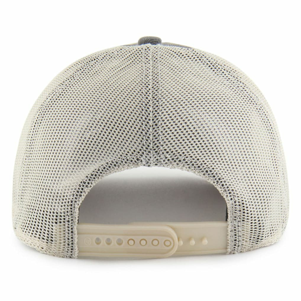 47 brand Miami Dolphins '47 Canteen Relaxed Trucker Adjustable Hat Charcoal