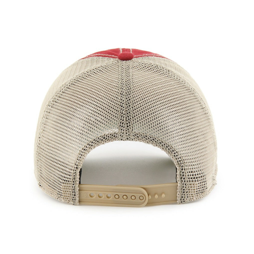 47 brand Arizona Cardinals '47 Wabash Trucker Clean Up Adjustable Hat Cardinal