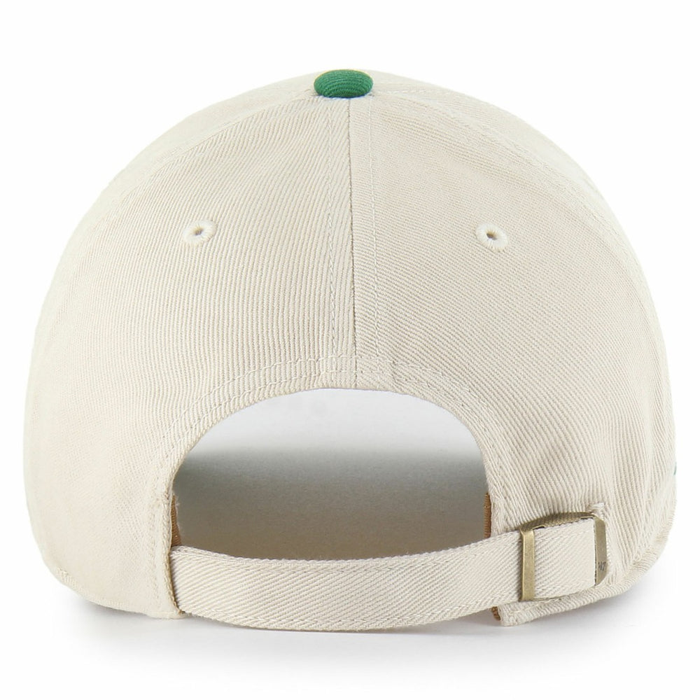 47 brand New York Jets '47 Fairfield MVP Throwback Adjustable Hat Cream/Kelly Green