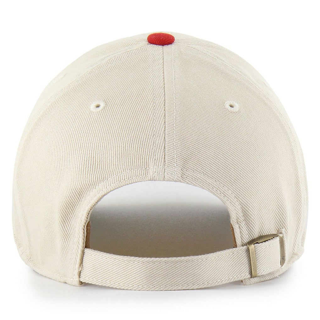 47 brand San Francisco 49ers '47 Fairfield MVP Throwback Adjustable Hat Cream/Scarlet