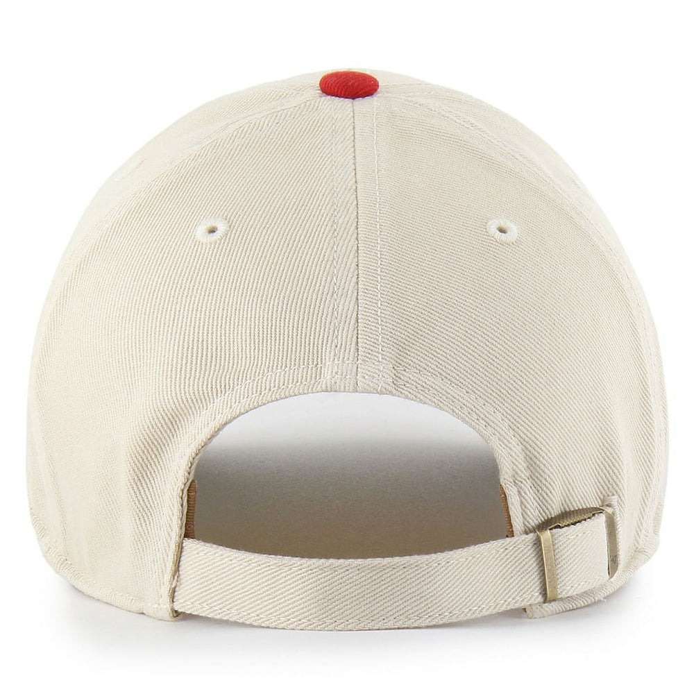 47 brand San Francisco 49ers '47 Fairfield MVP Throwback Adjustable Hat Cream/Scarlet