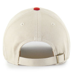 47 brand San Francisco 49ers '47 Fairfield MVP Throwback Adjustable Hat Cream/Scarlet