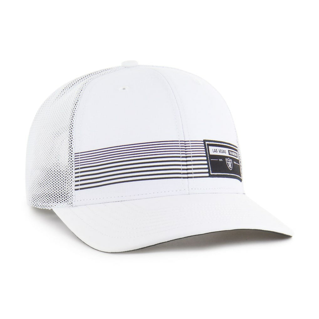47 brand Las Vegas Raiders '47 Rangefinder Trucker Adjustable Hat White
