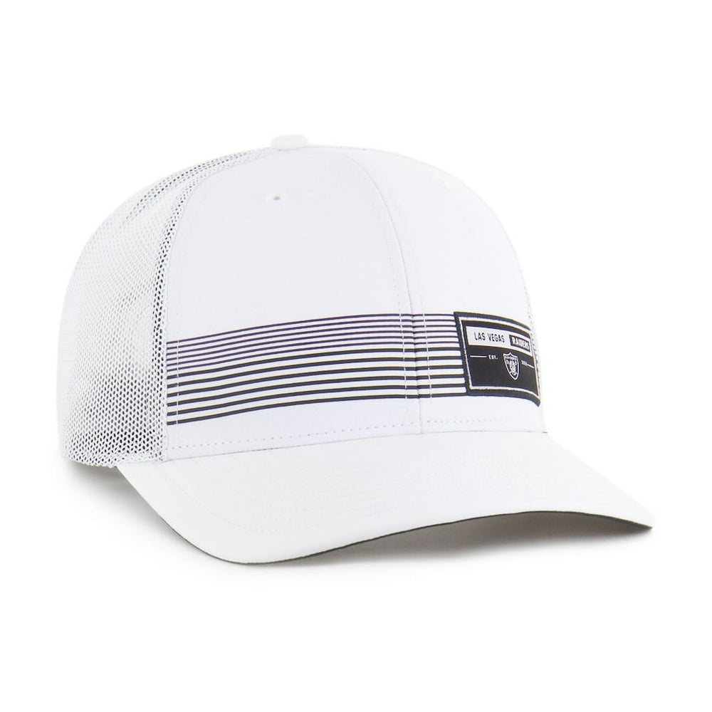 47 brand Las Vegas Raiders '47 Rangefinder Trucker Adjustable Hat White