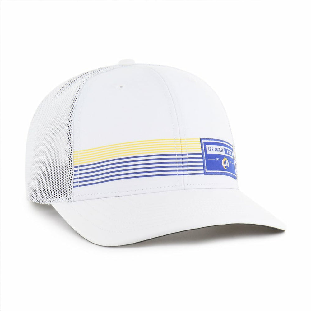 47 brand Los Angeles Rams '47 Rangefinder Trucker Adjustable Hat White