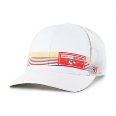 47 brand Kansas City Chiefs '47 Rangefinder Trucker Adjustable Hat White